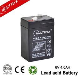 6V 4AH  rechargeable Sealed Lead Acid Battery wholesale