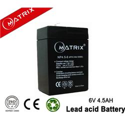 Valve Regulated Lead Acid Batteries / 6V 4.5Ah Toy Car Battery