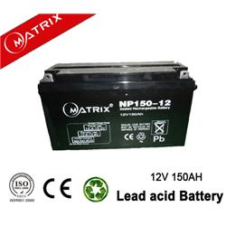 Solar Water Heater Flat Panel Battery 12V 150ah Maintenance Free