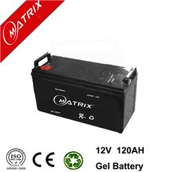 Rechargable 12v 120Ah GEL Battery For Solar Street Light
