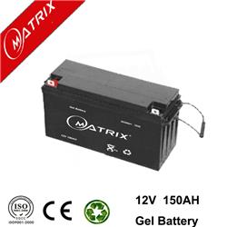 12v 150Ah Deep Cycle GEL Batteries For DC Power Supply