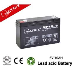 Mf VRLA Emergency Lighting Battery 6V 10AH Factory