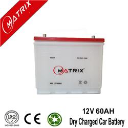 12v 60Ah Lead Acid Car Battery Low Maintenance