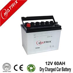 12V 60AH High Power Car Battery Dry Charge