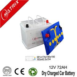 12V 72ah Best Car Battery