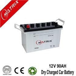 12V 90AH Dry Battery Acid For Car
