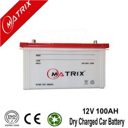 Rechargeable 12V 100AH Dry Charged Car Battery Eco Friendly