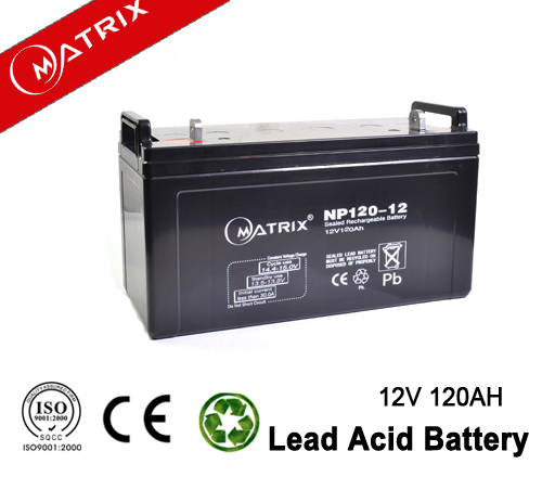 High performance 12v 120ah deep cycle battery 
