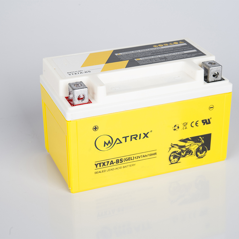 YTX7A-BS customized color gel motorcycle battery 12v 7ah
